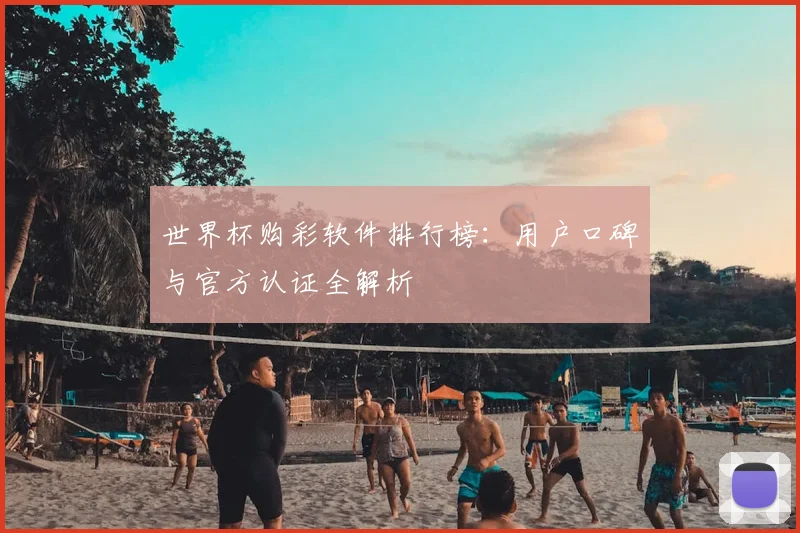 世界杯购彩软件排行榜：用户口碑与官方认证全解析